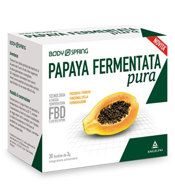 BODY SPRING PAPAYA FERMENTATA PURA 30 BUSTINE - Parafarmacia Mostacciano