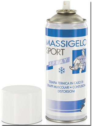 GHIACCIO ISTANTANEO MASSIGELO SPORT BOMBOLETTA SPRAY 400ML - Parafarmacia Mostacciano