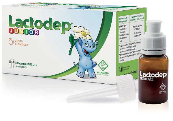 LACTODEP JUNIOR 8 FLACONCINI X 5,5 ML - Parafarmacia Mostacciano