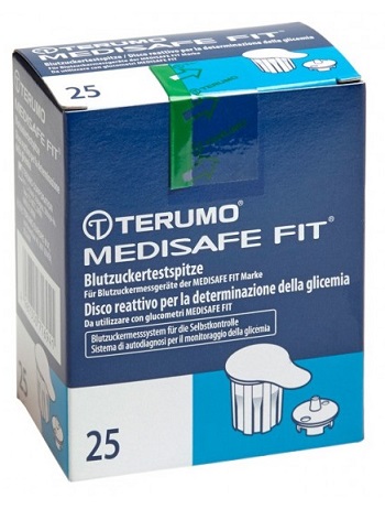 DISCO PER LA DETERMINAZIONE DELLA GLICEMIA MEDISAFE FIT 25 PEZZI - Parafarmacia Mostacciano