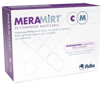 MERAMIRT CM 30 COMPRESSE MASTICABILI - Parafarmacia Mostacciano