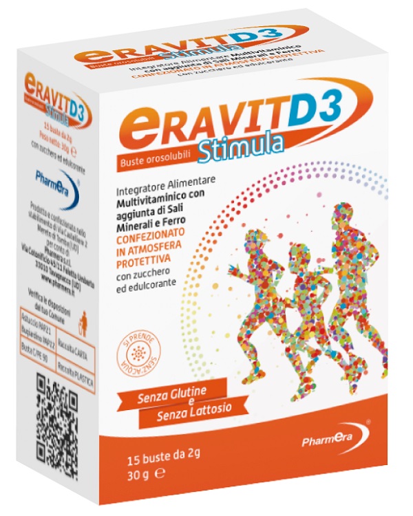 ERAVIT D3 STIMULA 15 BUSTINE STICK PACK 2 G - Parafarmacia Mostacciano