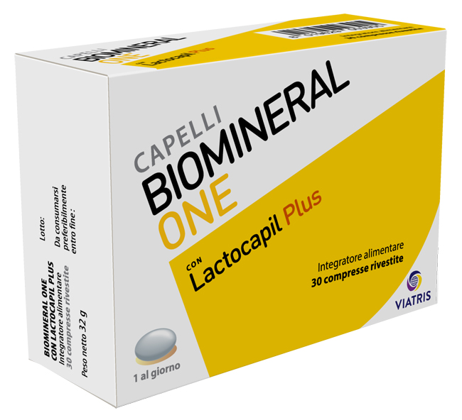 BIOMINERAL ONE LACTOCAPIL PLUS 30 COMPRESSE - Parafarmacia Mostacciano