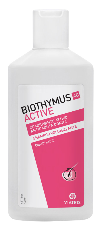BIOTHYMUS AC ACTIVE SHAMPOO VOLUMIZZANTE DONNA 200 ML - Parafarmacia Mostacciano