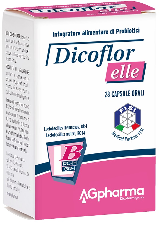 DICOFLOR ELLE 28 CAPSULE - Parafarmacia Mostacciano