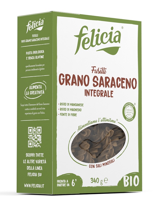 FELICIA BIO SARACENO FUSILLI 340 G - Parafarmacia Mostacciano