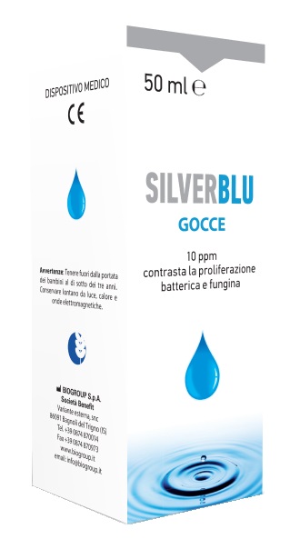 SILVER BLU GOCCE 50 ML - Parafarmacia Mostacciano
