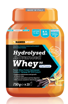 HYDROLYSED ADVANCED WHEY VANILLA CREAM BARATTOLO POLVERE ORALE 750 G - Parafarmacia Mostacciano