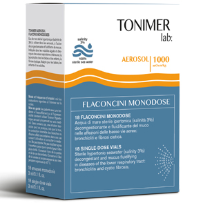 TONIMER LAB AEROSOL 18 FLACONCINI 3 ML MONODOSE - Parafarmacia Mostacciano
