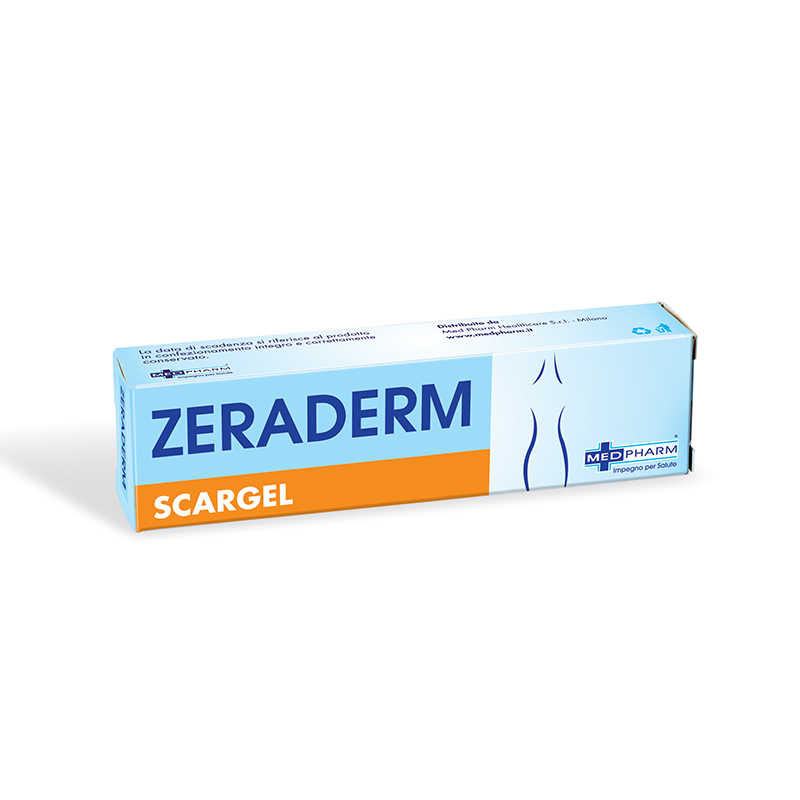 DISPOSITIVO MEDICO ZERADERM SCAR GEL 20 G - Parafarmacia Mostacciano