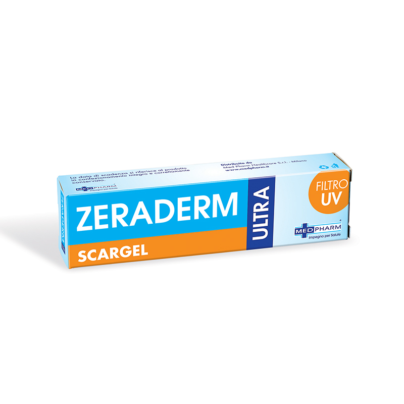 DISPOSITIVO MEDICO ZERADERM ULTRA SCAR GEL 20 G - Parafarmacia Mostacciano
