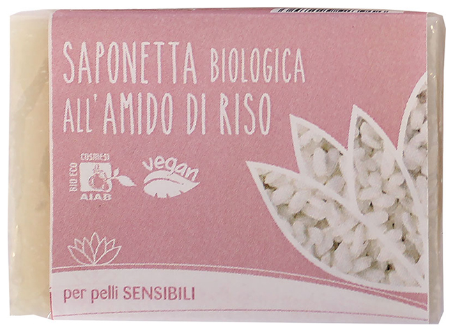 SAPONETTA AMIDO DI RISO BIO - Parafarmacia Mostacciano