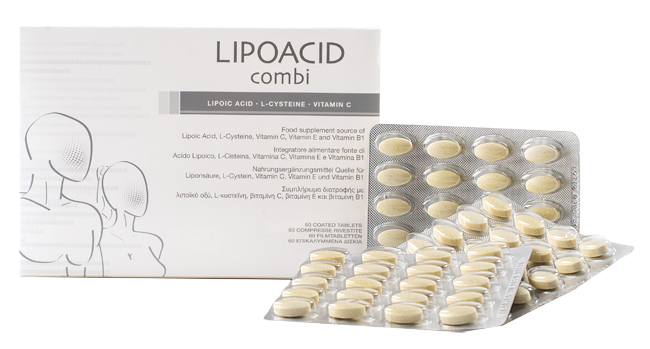 LIPOACID COMBI 60 COMPRESSE - Parafarmacia Mostacciano