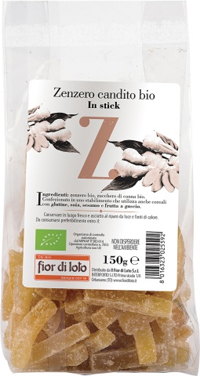 ZENZERO CANDITO STICK BIO 150 G - Parafarmacia Mostacciano