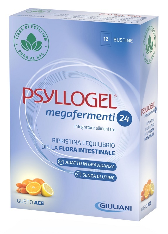 PSYLLOGEL MEGAFERMENTI 24 ACE 12 BUSTE 3 G - Parafarmacia Mostacciano
