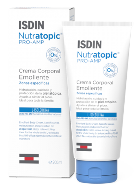 NUTRATOPIC PRO-AMP CREMA CORPO EMOLLIENTE 200 ML - Parafarmacia Mostacciano