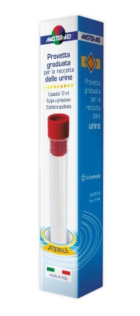 PROVETTA RACCOLTA URINA MASTER-AID 12 ML - Parafarmacia Mostacciano