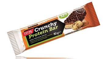 CRUNCHY PROTEINBAR COOKIES & CREAM 1 PEZZO 40 G - Parafarmacia Mostacciano