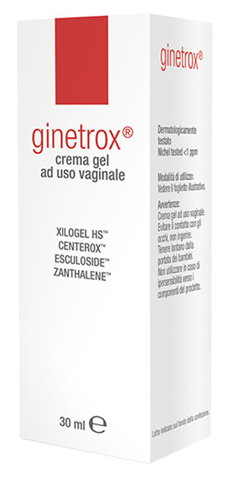 GINETROX CREMA VAGINALE 30 ML - Parafarmacia Mostacciano
