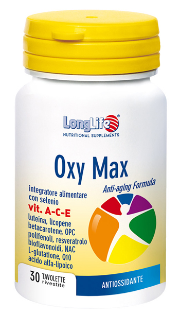 LONGLIFE OXY MAX 30 TAVOLETTE - Parafarmacia Mostacciano