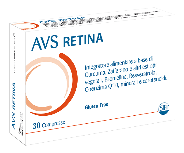 AVS RETINA 30 COMPRESSE - Parafarmacia Mostacciano