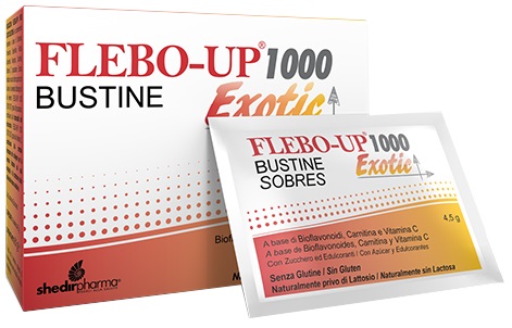 FLEBO-UP 1000 EXOTIC 18 BUSTINE - Parafarmacia Mostacciano