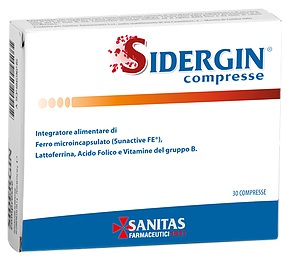 SIDERGIN 30 COMPRESSE - Parafarmacia Mostacciano