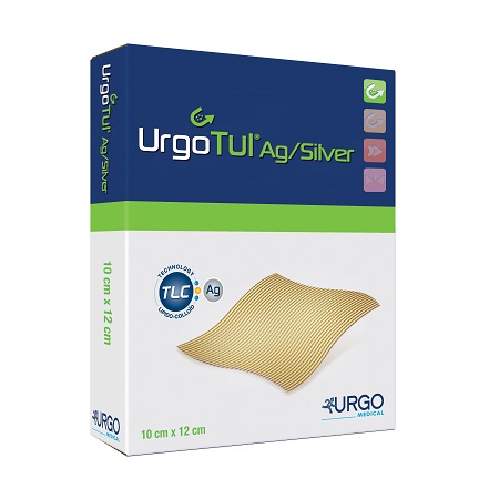 MEDICAZIONE STERILE URGOTUL AG/SILVER 15X15 CM 5 PEZZI - Parafarmacia Mostacciano