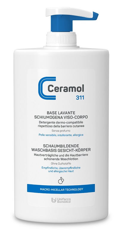 CERAMOL BASE LAVANTE SCHIUMOGENA 400 ML - Parafarmacia Mostacciano