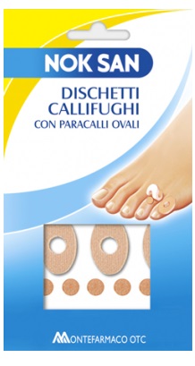 NOK SAN DISCHETTI CALLIFUGHI CON PARACALLI OVALI - Parafarmacia Mostacciano