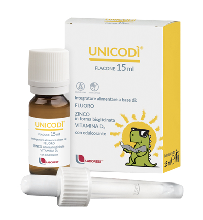 UNICODI' 15 ML FLUORO ZINCO VITAMINA D3 - Parafarmacia Mostacciano