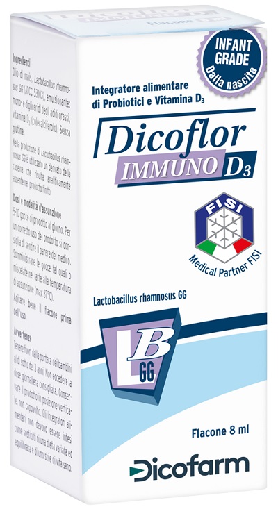 DICOFLOR IMMUNO D3 8 ML FLACONE - Parafarmacia Mostacciano