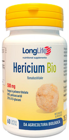 LONGLIFE HERICIUM BIO 60 CAPSULE - Parafarmacia Mostacciano