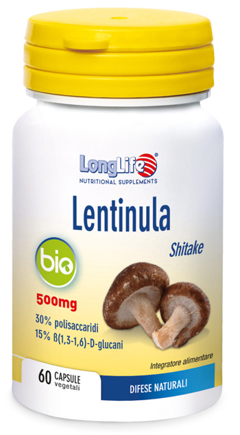 LONGLIFE LENTINULA BIO 60 CAPSULE - Parafarmacia Mostacciano