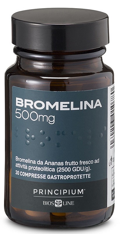 PRINCIPIUM BROMELINA 30 COMPRESSE - Parafarmacia Mostacciano