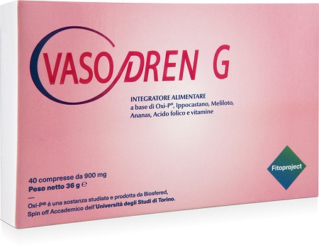 VASODREN G 40 COMPRESSE - Parafarmacia Mostacciano