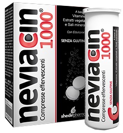 NEVIACIN 1000 20 COMPRESSE EFFERVESCENTI - Parafarmacia Mostacciano