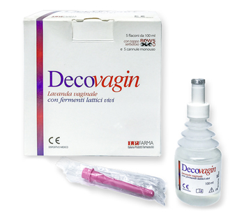 DECOVAGIN 5 FLACONI DA 100 ML + 5 CANNULE MONOUSO - Parafarmacia Mostacciano