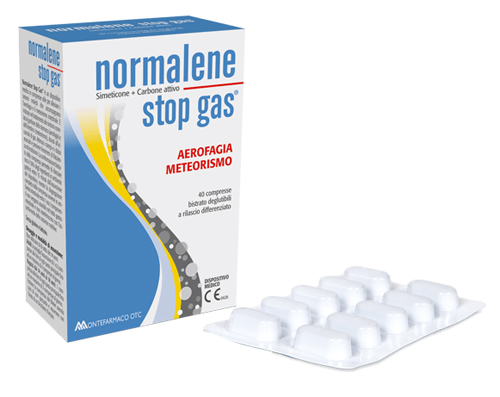 NORMALENE STOP GAS 40 COMPRESSE - Parafarmacia Mostacciano