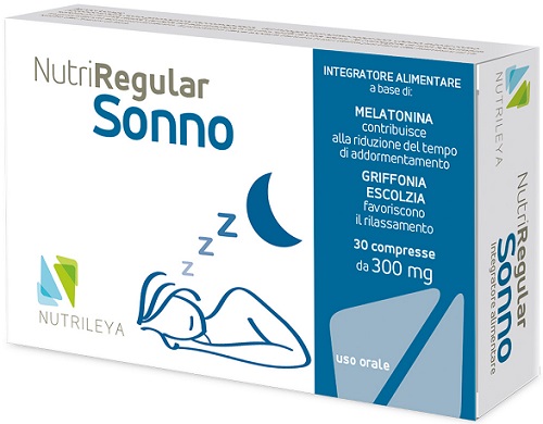 NUTRIREGULAR SONNO 30 COMPRESSE - Parafarmacia Mostacciano
