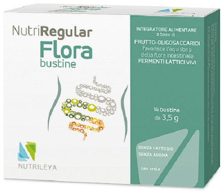 NUTRIREGULAR FLORA 14 BUSTINE - Parafarmacia Mostacciano