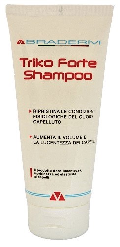 TRIKO FORTE SHAMPOO 200 ML BRADERM - Parafarmacia Mostacciano