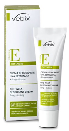 VEBIX PHYTAMIN CREMA DEODORANTE 1 SETTIMANA 25 ML - Parafarmacia Mostacciano