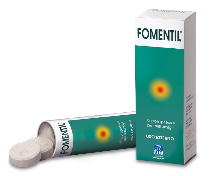 FOMENTIL 10 COMPRESSE X SUFFUMIGI - Parafarmacia Mostacciano