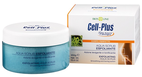 CELL PLUS AQUA SCRUB ESFOLIANTE 450 G - Parafarmacia Mostacciano