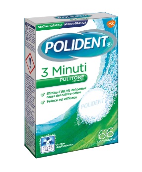 POLIDENT 3 MINUTI 66 COMPRESSE - Parafarmacia Mostacciano