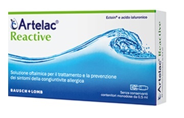 ARTELAC REACTIVE SOLUZIONE OFTALMICA MONODOSE 20 UNITA' DA 0,5 ML - Parafarmacia Mostacciano