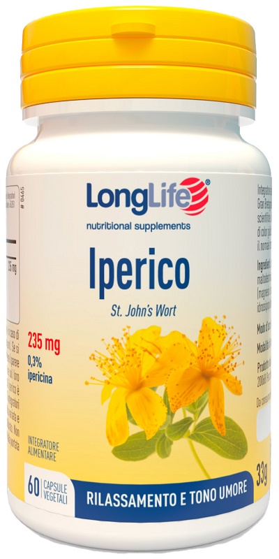 LONGLIFE IPERICO 60 CAPSULE VEGETALI - Parafarmacia Mostacciano