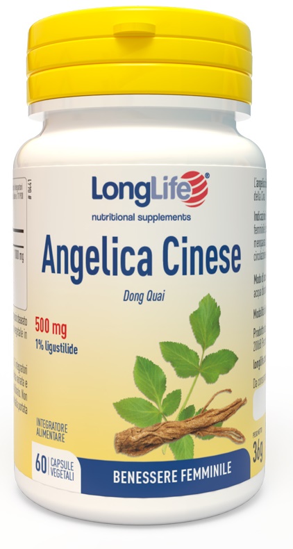 LONGLIFE ANGELICA CINESE 60 CAPSULE VEGETALI - Parafarmacia Mostacciano