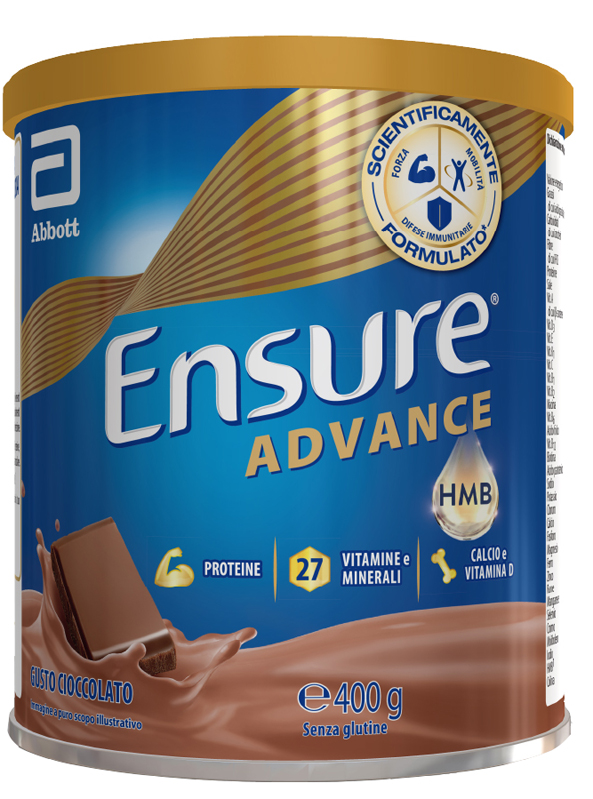 ENSURE ADVANCE CIOCCOLATO 400 G - Parafarmacia Mostacciano